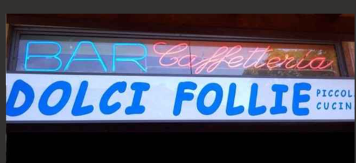 BAR CAFFETTERIA  LE DOLCI FOLLIE DI MARCO POCHINTESTA